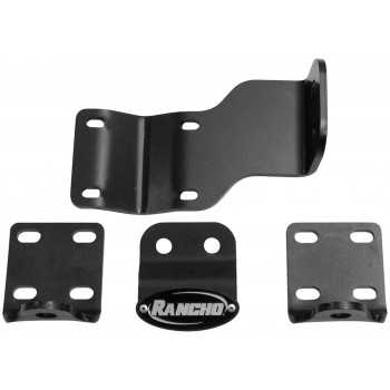 Support double amortisseur de direction RANCHO Jeep Wrangler JK 2007-2018