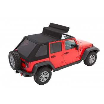 Capotage Bestop® Trektop NX plus noir Jeep Wrangler JK 2007-2018