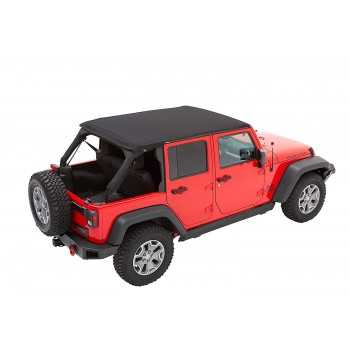 Capotage Bestop® Trektop NX ouvert