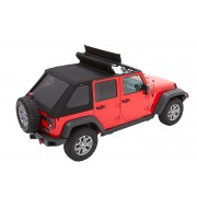 Capotage Bestop® Trektop NX plus noir Jeep Wrangler JK 2007-2018