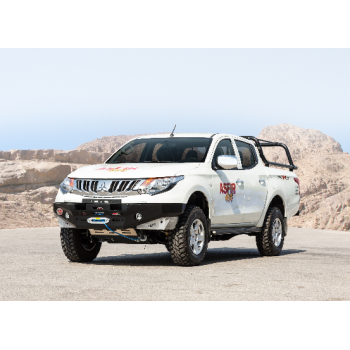 Pare chocs ASFIR a/support de treuil Mitsubishi L200 2016+ et Fiat Fullback