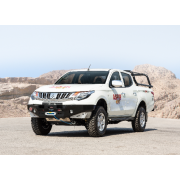 Pare chocs ASFIR a/support de treuil Mitsubishi L200 2016+ et Fiat Fullback