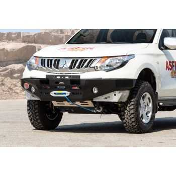 Pare chocs ASFIR a/support de treuil Mitsubishi L200 2016+ et Fiat Fullback